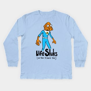 They Never Copyrighted Sluk Kids Long Sleeve T-Shirt